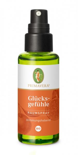 Primavera Glücksgefühle Raumspray Bio 50 ml ( Glück teilen )